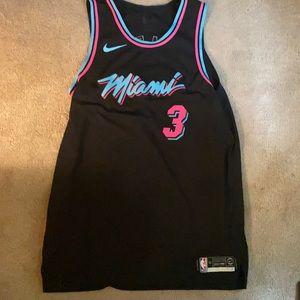 Used Authentic Vice City Dwayne Wade Jersey